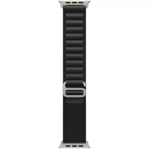 Apple Watch Black Nylon Loop Strap (42mm/44mm/45mm/49mm)